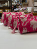 Quilted Cotton Washbag - Pink Tigers - Hauslife
