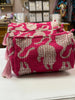 Quilted Cotton Washbag - Pink Tigers - Hauslife