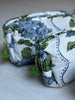 Quilted Cotton Washbag - White Hydrangea - Hauslife