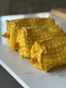 Quilted Cotton Washbag - Yellow Gingham - Hauslife
