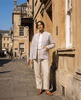 Quilted Jacket - White Floral - Hauslife