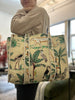 Quilted Weekender Bag - Beige Jungle - Hauslife