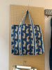 Quilted Weekender Bag - Blue Cheetah - Hauslife