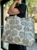 Quilted Weekender Bag - Shells - Hauslife