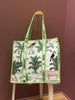 Quilted Weekender Overnight Bag – White Jungle - Hauslife