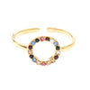 Rainbow Circle Ring - Hauslife