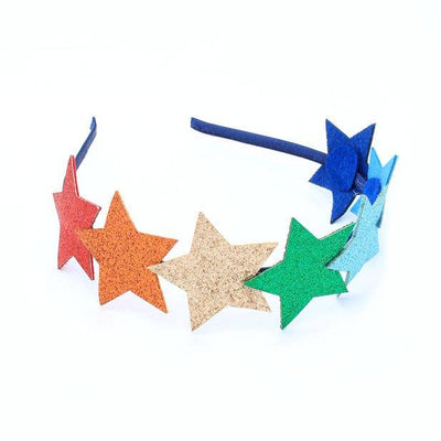 Rainbow Glitter Star Aliceband - Hauslife