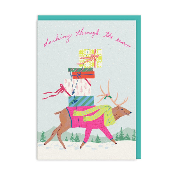 Reindeer Critters Christmas Card - Hauslife