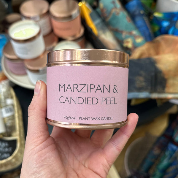 Rose Gold Candle Tins - Hauslife