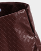 Ruby Woven Faux Leather Skort – Burgundy - Hauslife