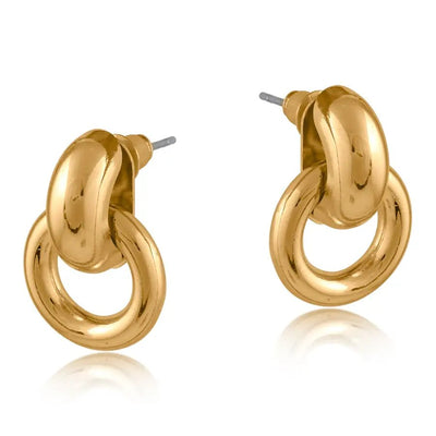 Salema Round Stud Earrings - Hauslife