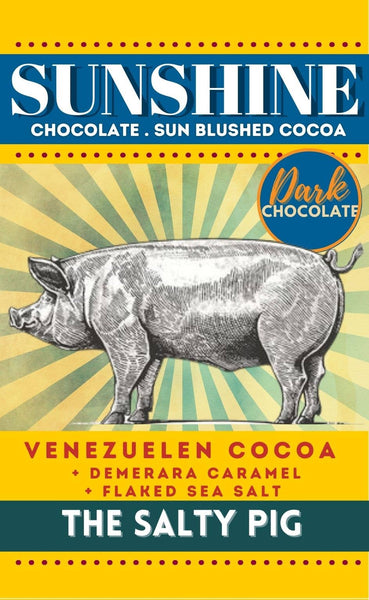 Salty Pig dark Chocolate Bar - Hauslife