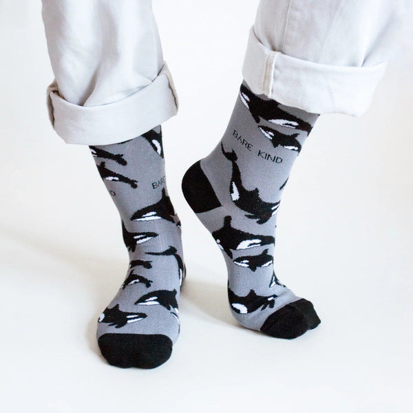 Save The Orcas Bamboo Socks - Hauslife