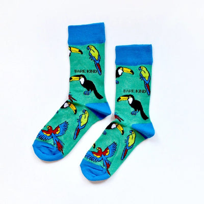 Save The Toucans Bamboo Socks - Hauslife