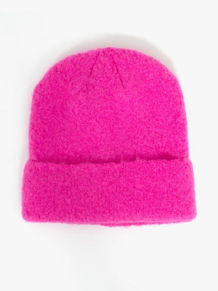 Saylor Beanie Hat - Hot Pink - Hauslife