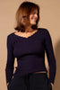 Scallop Edge Long Sleeve Top - Hauslife