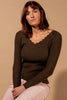 Scallop Edge Long Sleeve Top - Hauslife