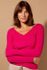 Scallop Edge Long Sleeve Top - Hauslife