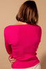 Scallop Edge Long Sleeve Top - Hauslife