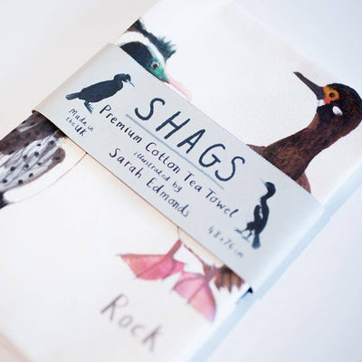 Shags Bird Cotton Tea Towel - Hauslife