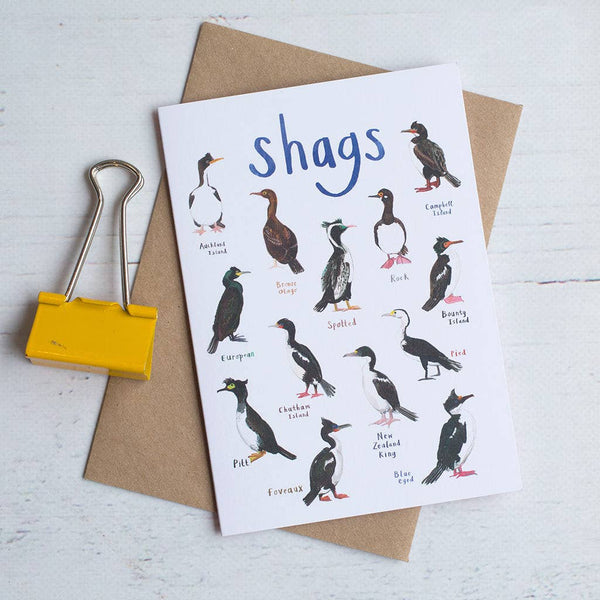 Shags Blank Bird Card - Hauslife
