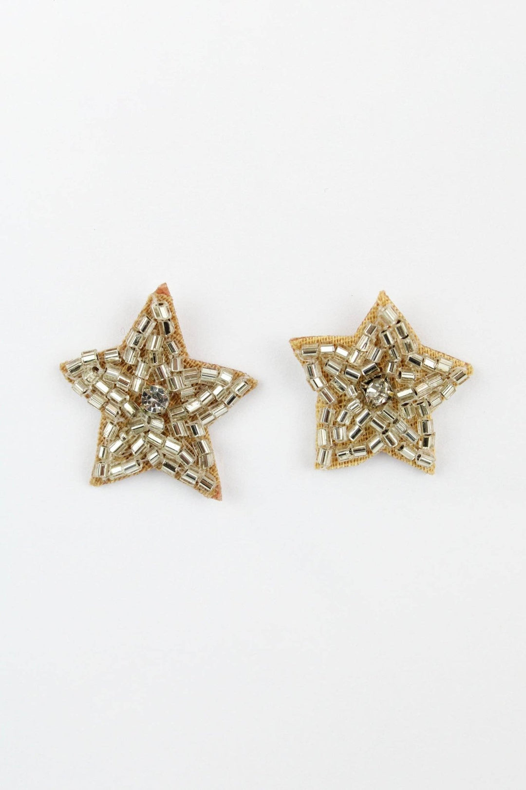 Silver Beaded Star Stud - Hauslife