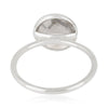 Silver Quartz Cocktail Ring - Hauslife