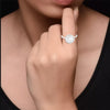Silver Quartz Cocktail Ring - Hauslife