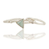 Silver Triangle Stacking Rings - Hauslife