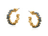 Sirens Hoop Earrings - Blue - Hauslife