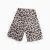 Sketched Leopard Print Lightweight Scarf in Cream - Hauslife