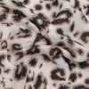 Sketched Leopard Print Lightweight Scarf in Cream - Hauslife