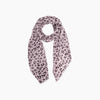Sketched Leopard Print Lightweight Scarf in Dusty Pink - Hauslife