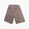 Sketched Leopard Print Lightweight Scarf in Khaki - Hauslife