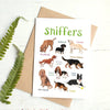 Sniffers Blank Dog Card - Hauslife