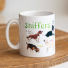 Sniffers Ceramic Dog Pun Mug - Hauslife