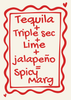 Spicy Marg Recipe print - Hauslife