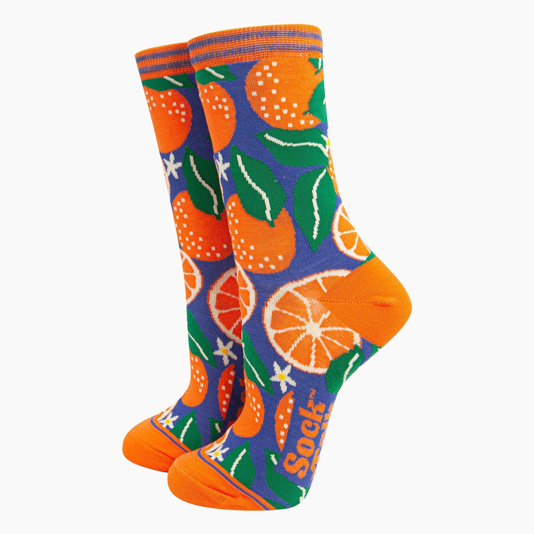 Spritz Orange Bamboo Socks - Hauslife