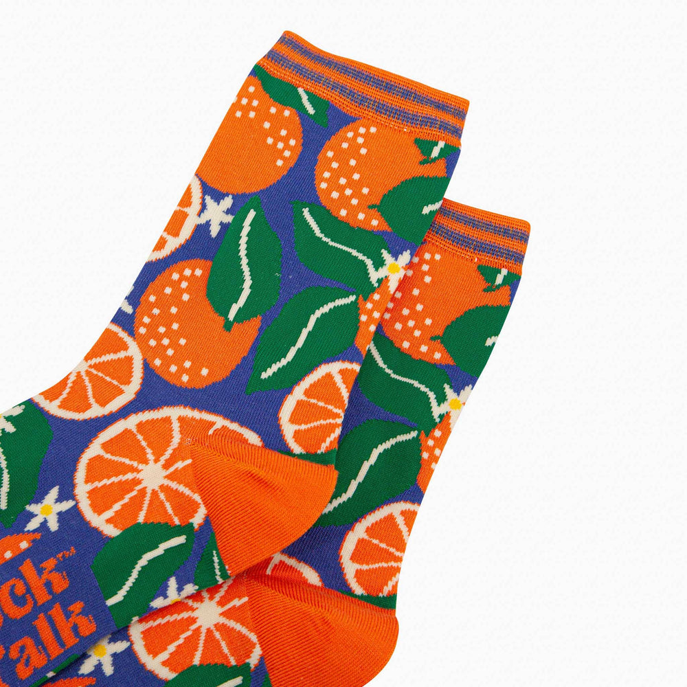 Spritz Orange Bamboo Socks - Hauslife