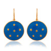 Star Enamel Drop Earrings - Hauslife