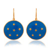 Star Enamel Drop Earrings - Hauslife