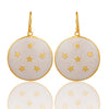 Star Enamel Drop Earrings - Hauslife