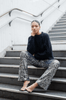 Stella Sequin Trousers – Silver - Hauslife