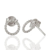 Sterling Silver Rope Studs - Hauslife