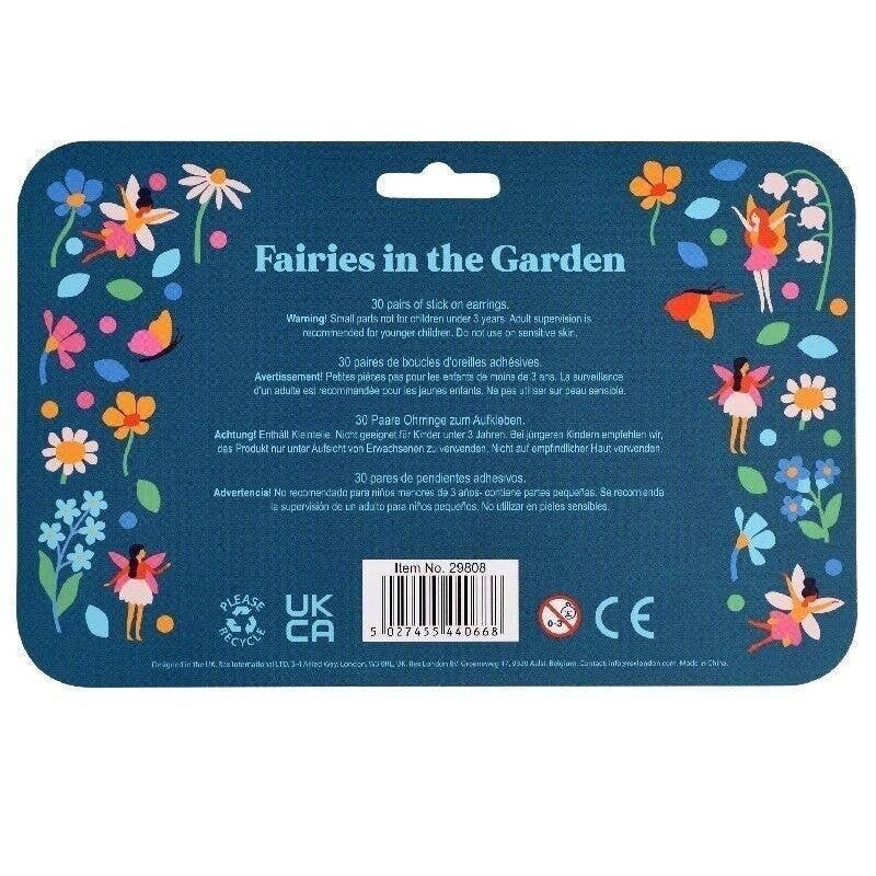 Stick On Earrings - Fairies In The Garden - Hauslife