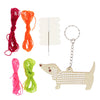 Stitch your Own Keyring - Sausage Dog - Hauslife