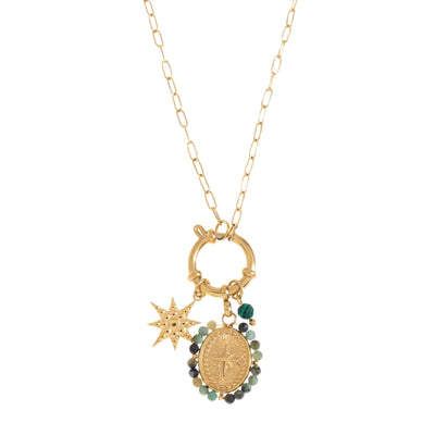Stone Charm Necklace - Hauslife