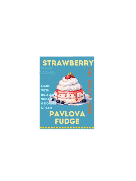 Strawberry Pavlova Flavour Fire Roasted Artisan Fudge - Hauslife