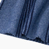 Striped Triangle Heavyweight Scarf in Navy/Denim - Hauslife
