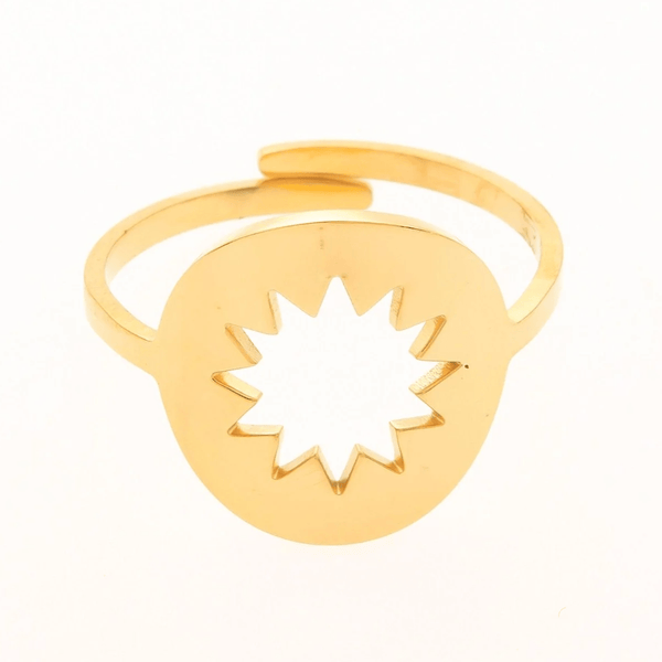 Sun Cut - Out Adjustable Ring - Hauslife